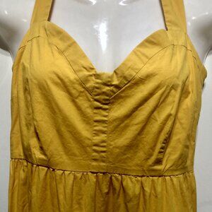 COLOR ME COURTNEY YELLOW CUTIE MAXI DRESS SIZE 4